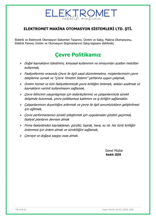 QUALITY CERTIFICATES